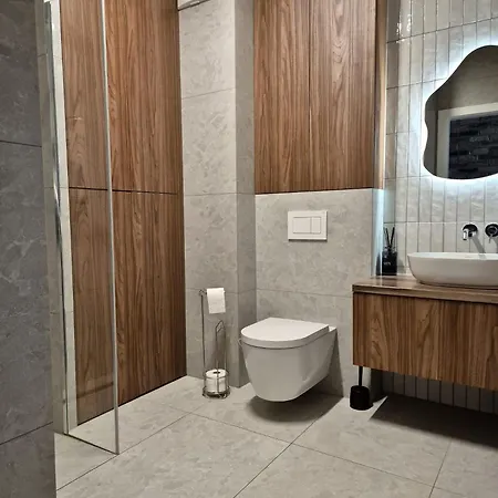Czarna Perla 109 Luksusowy Apartament,basen,garaz,taras Апартаменты Хель